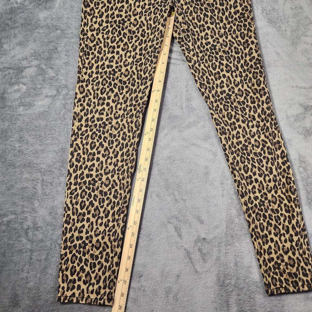 Levi's 720 High Rise Super Skinny 29x30 Leopard Animal Print Jeans - Picture 7 of 12